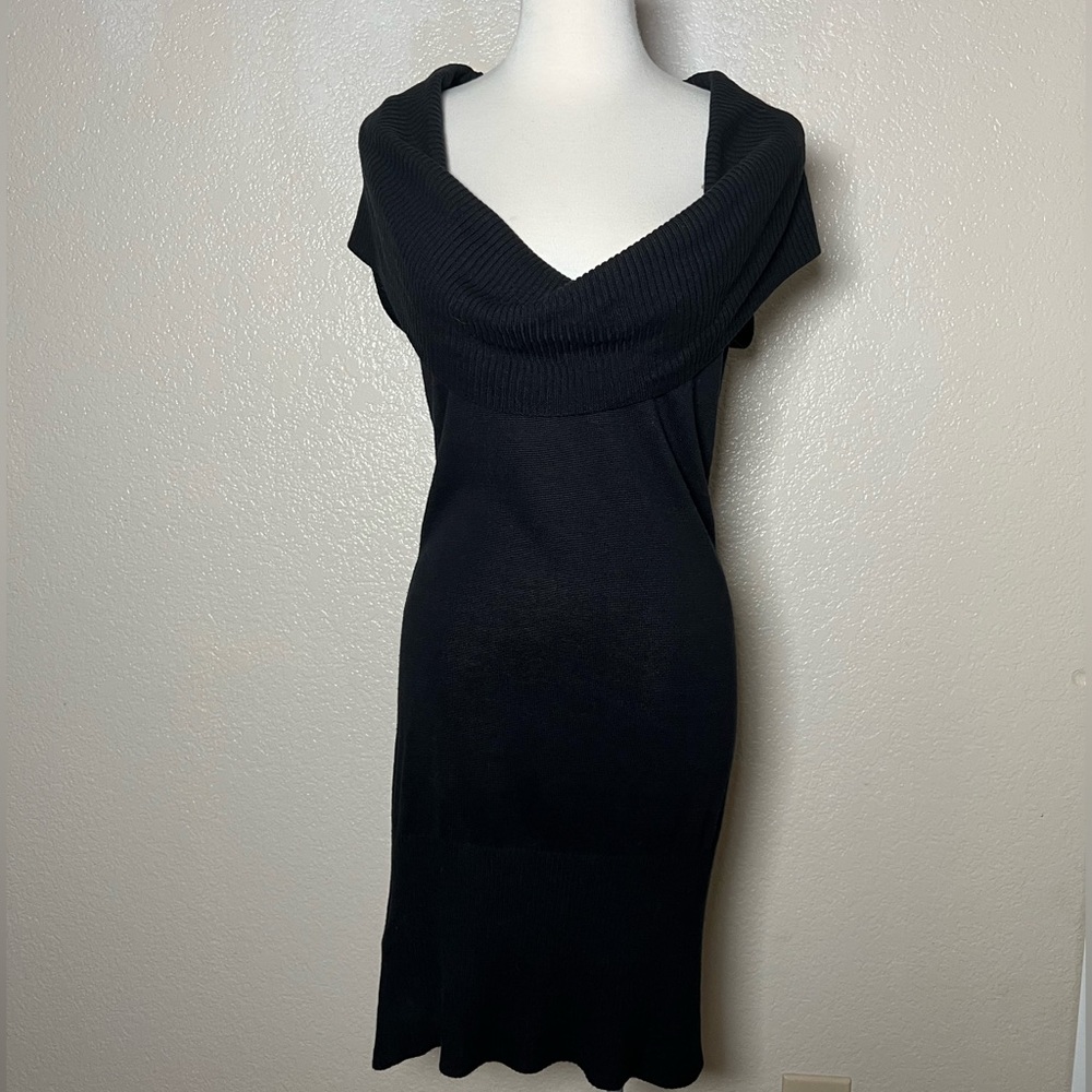 BCBGMAXAZRIA black sweater dress 2/$40